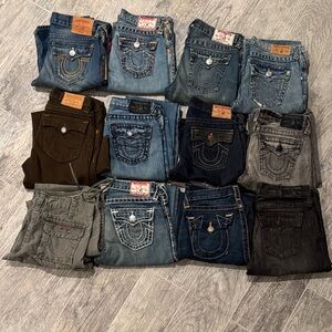 True Religion Denim and Neutral Jeans Collection